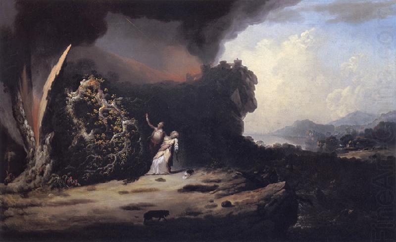 Thunderstorm with the Death of Amelia, William Williams